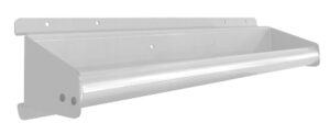 Wall Mounted Steel Apron Rack, Towel Bar Style, with no Glove Holders