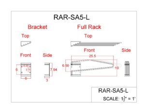 RAR-SA5-L DIMENSIONS