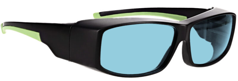 Phillips_Safety-17001-Matte_Black_with_Green-angleright-lenses_BGKG