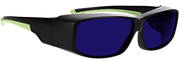 Phillips_Safety-17001-Matte_Black_with_Green-angleright-lenses_SFP