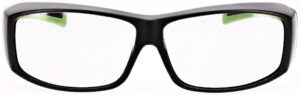 Phillips_Safety-17001-Matte_Black_with_Green-front-lenses_CR39