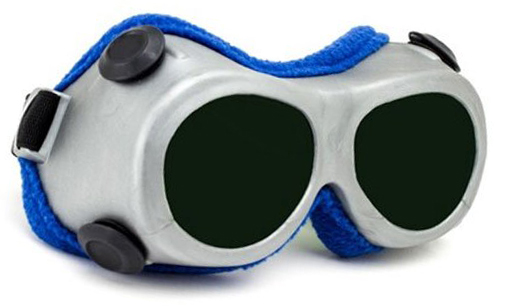 SEG-S14-9014-BK 9014 Solar Eclipse Glasses, Shade 14. Angle left