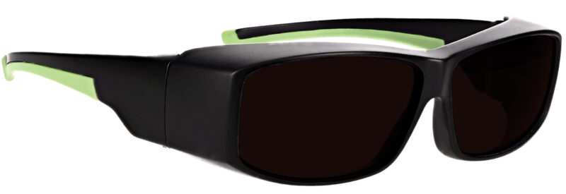 Phillips_Safety-17001-Matte_Black_with_Green-angleright-lenses_GB-G5-17001-BK