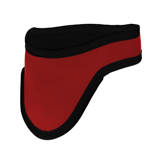 Custom_Thyroid-Shield_Nylon_Angle-Left_Red