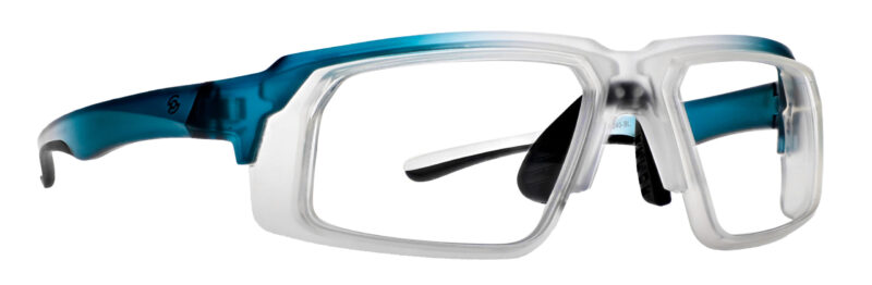 RX-240-BL prescription safety glasses angle right